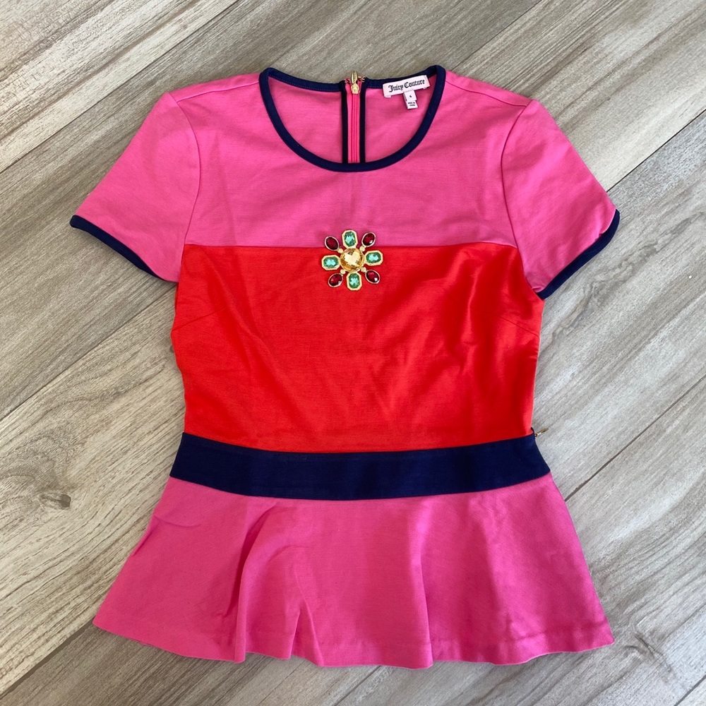 Juicy Couture Peplum Top